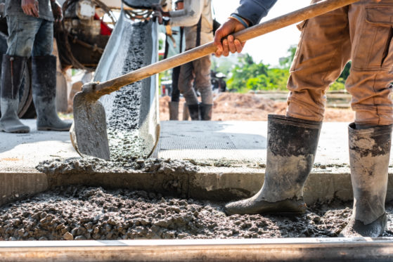 Beton aushärten - So lange dauert die Mindestaushärtezeit