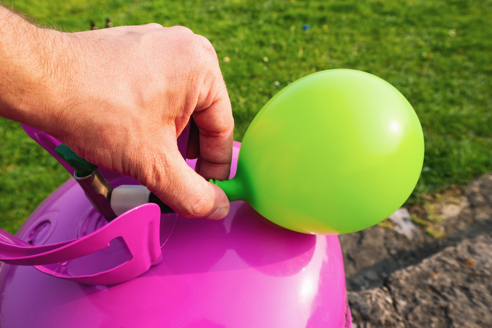 Заправка шаров. Здоровый образ жизни на воздушном шарике.