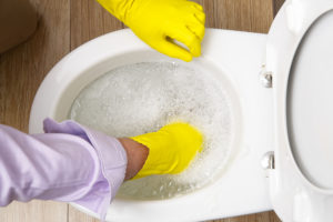 Abfluss an der Toilette reinigen - So machen Sie es richtig