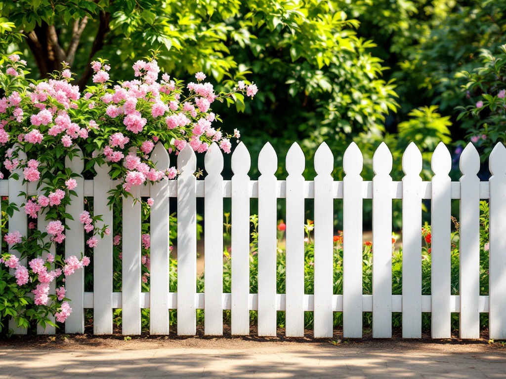 Alten Gartenzaun dekorieren » kreative Ideen & Tipps