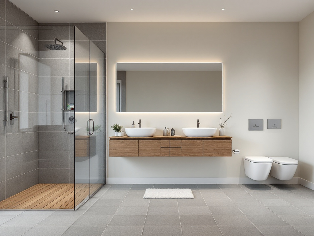 Stilvolle Badezimmer Fliesen Kosten Fotos