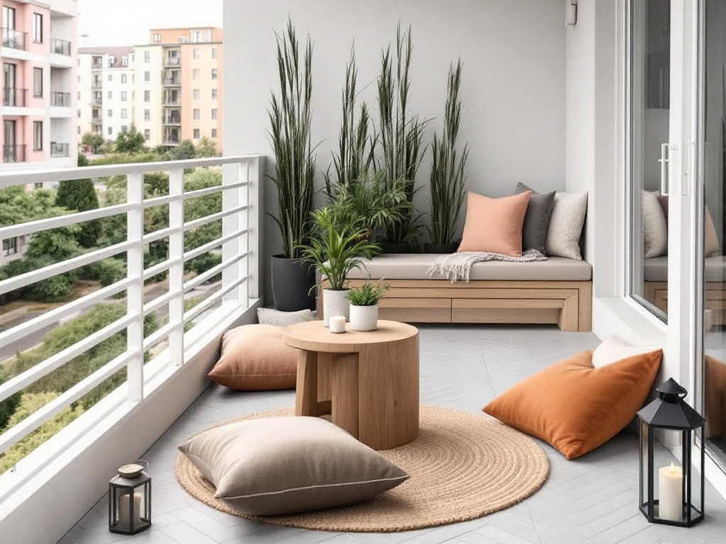 Balkon wand dekorieren » Ideen für kreative Akzente