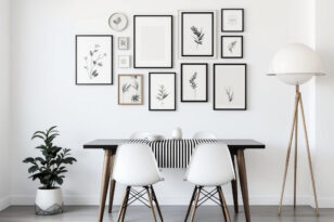 Bilder an der Wand befestigen » Kreative Ideen ohne Bohren