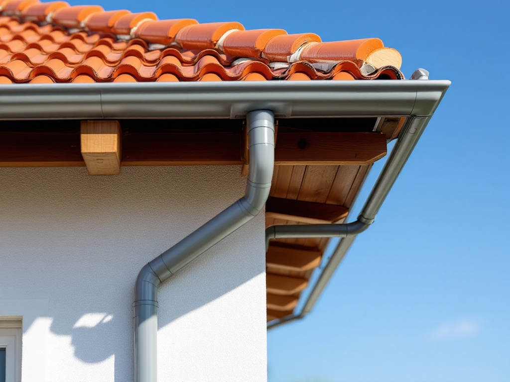 Dachrinne aus PVCRohren selber bauen » SchrittfürSchrittAnleitung