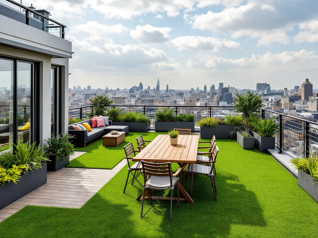 Dachterrasse einrichten » Tipps für eine grüne Oase