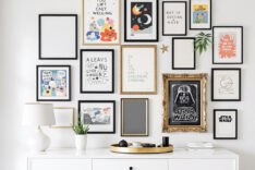 Fotos an der Wand kleben >> Ohne Rückstände und Schäden