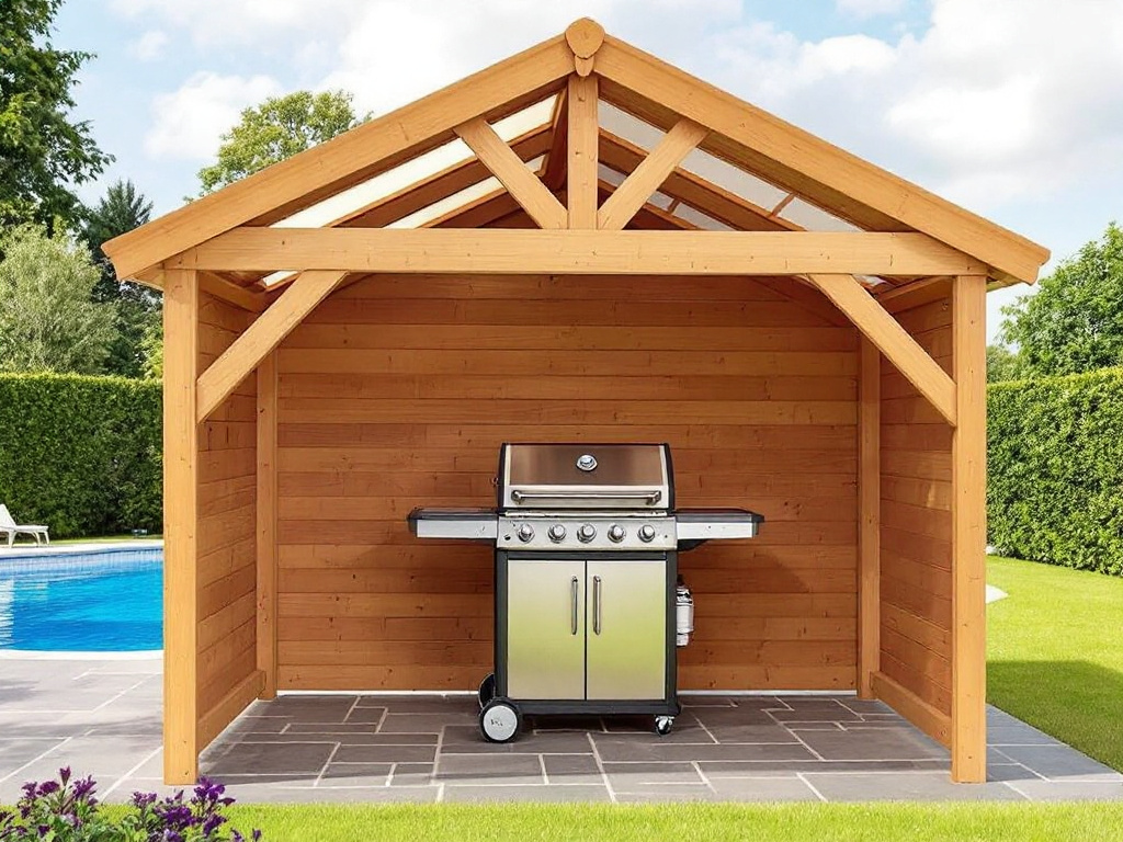 Grillüberdachung selber bauen » Ideen und Tipps für Sie
