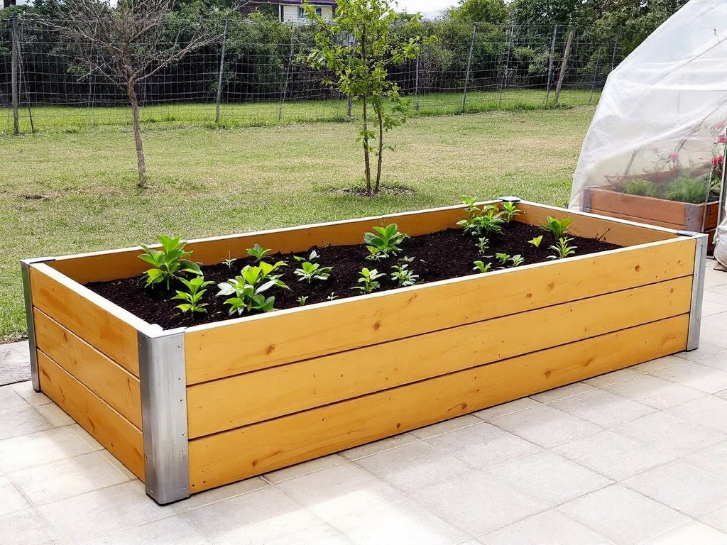 Hochbeet aus Wellblech selber bauen » SchrittfürSchritt Anleitung