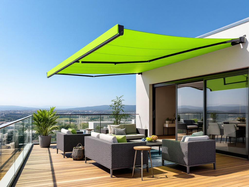 Markise von Grünbelag reinigen » Tipps zur Entfernung