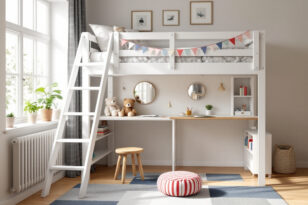 Elegantes Kallax Treppe Hochbett Ebenbild