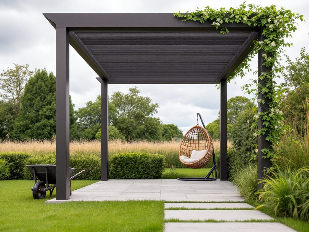 Pergola auf dem Balkon befestigen » So gelingt's sicher