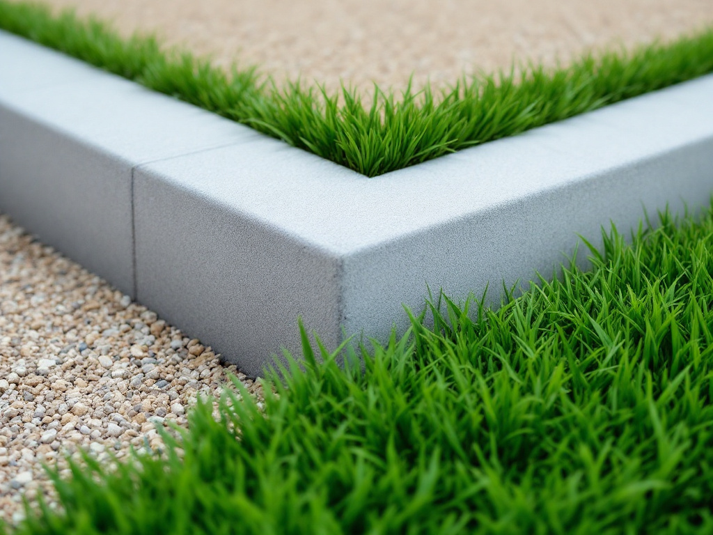 Rasenkante aus Beton setzen » Tipps und Anleitung