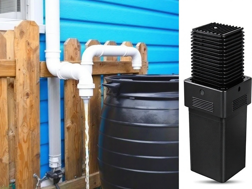 Regenwasserkette Aus Metall - Dekorative Wasserführung Für Garten & Villa