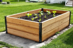Schneckenzaun für das Hochbeet selber bauen » So geht's!