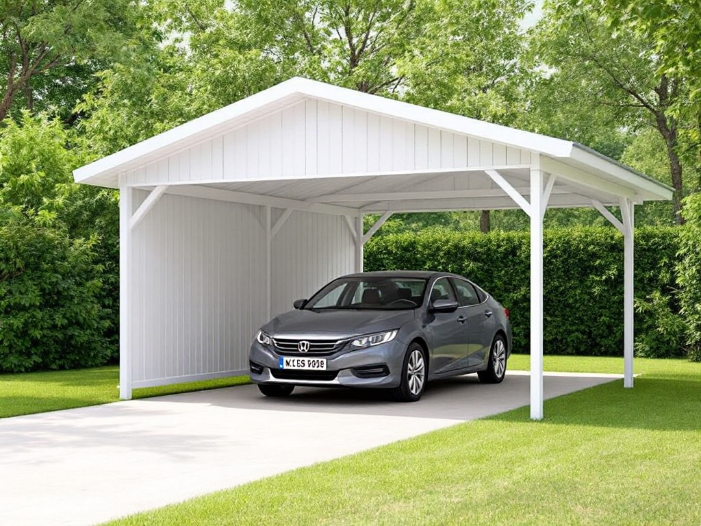 Sichtschutz für Carport selber bauen » Tipps & Ideen
