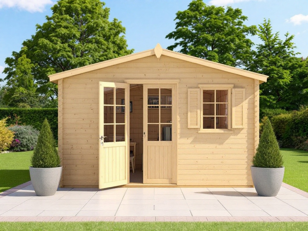 Sturmsicherung für Gartenhaus selber bauen » Tipps & Anleitung