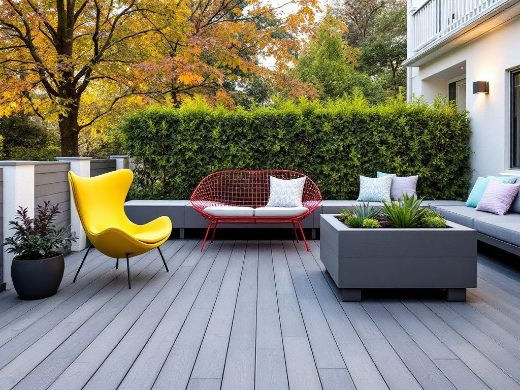 Terrasse bepflanzen für Sichtschutz » Ideen und Tipps