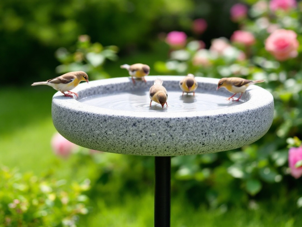 Vogeltränke aus Beton selber machen » Anleitung & Tipps